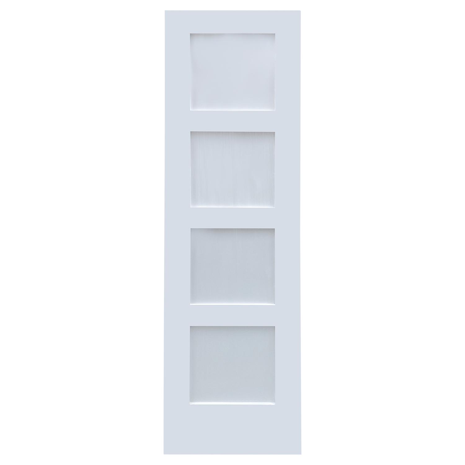 24" x 80" Primed 4-Panel Interior Door