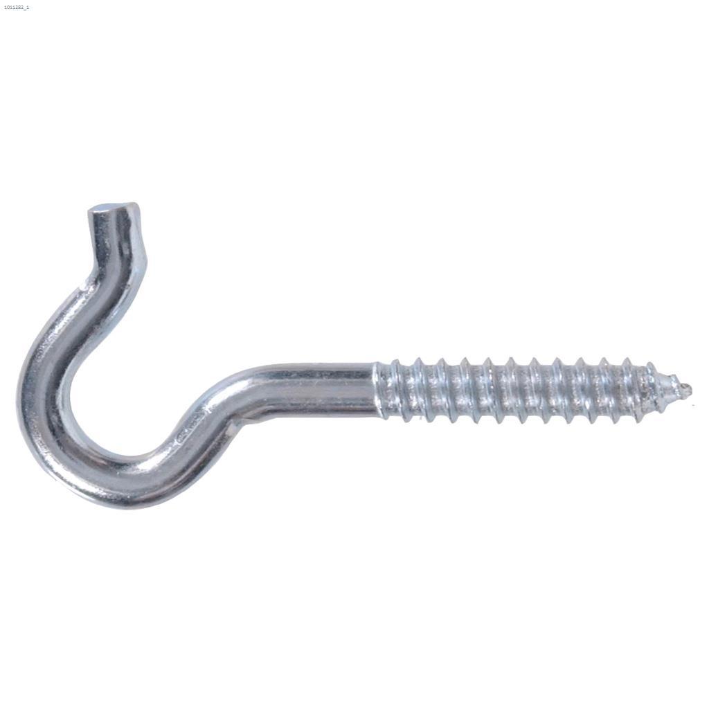 5/16" x 4-1/2" Zinc Plated Heavy Duty Screw Hook