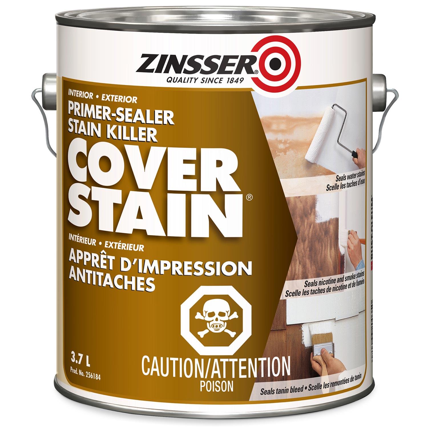 Apprêt blanc mat Cover Stain® 3,78 l
