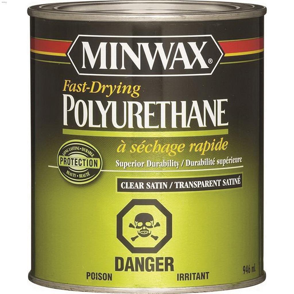 236 mL Satin Clear Fast Drying Polyurethane Wood Stain
