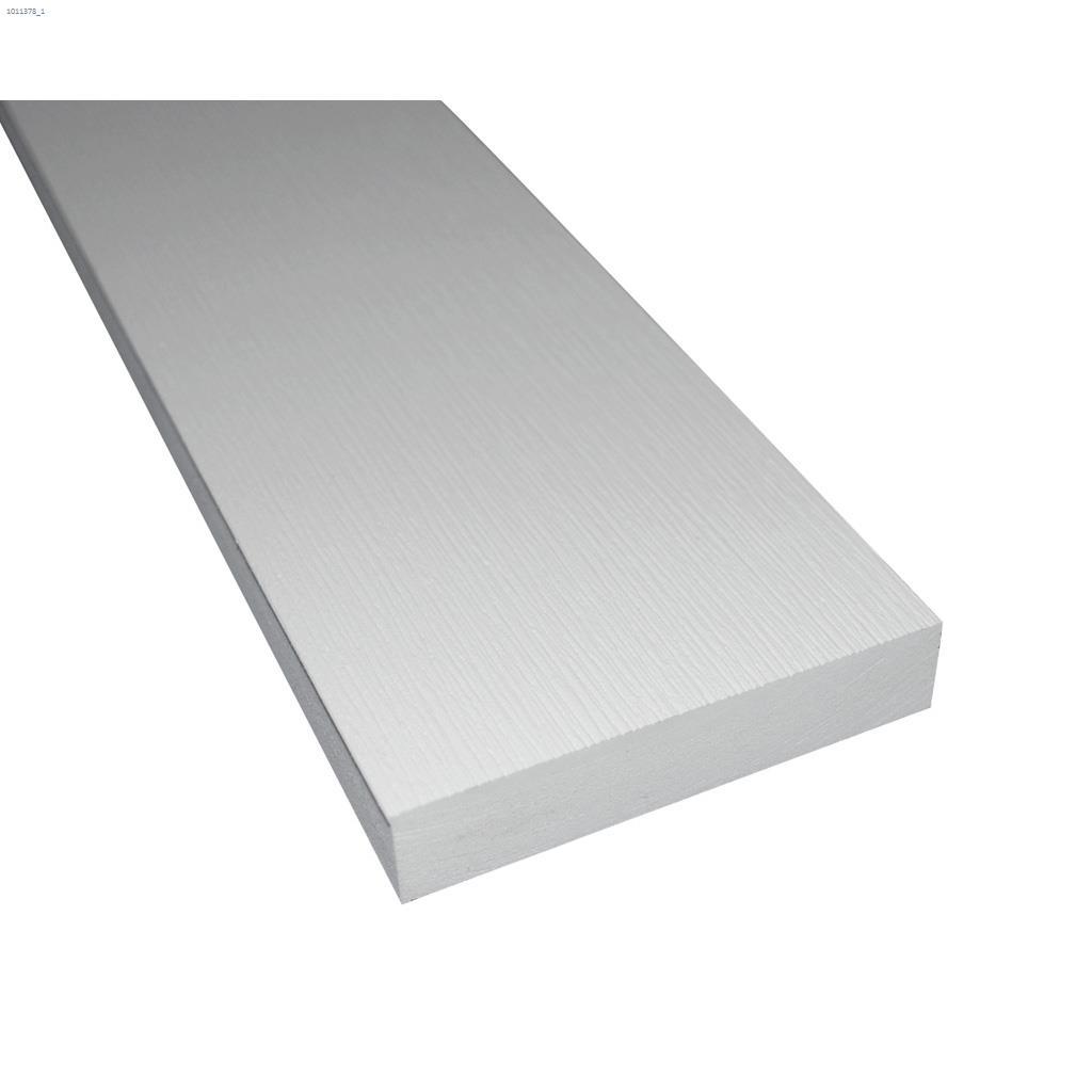 Planche de garniture PlyGem 5/4" x 5" x 18' Blanc