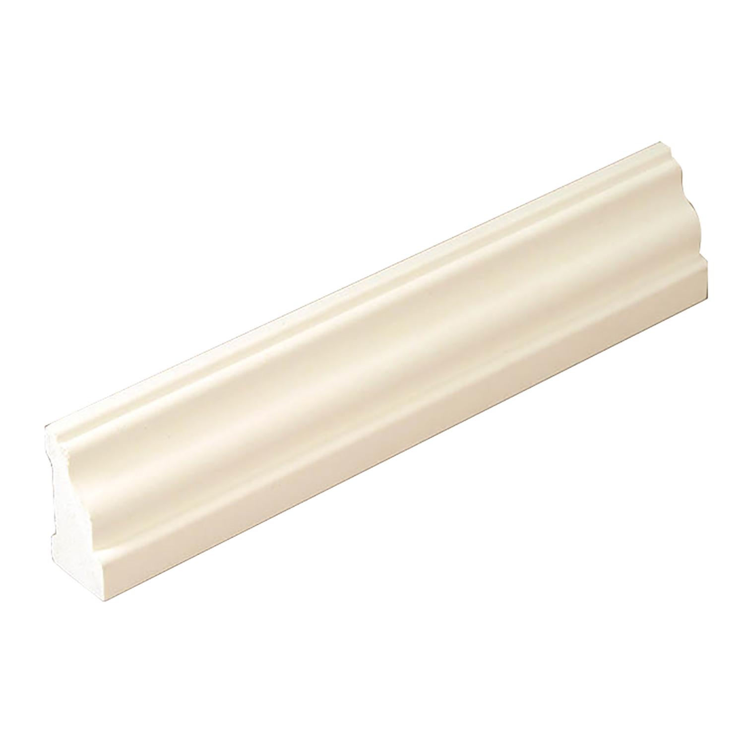 PlyGem 1-1/16" x 2" x 16' White Rake Moulding