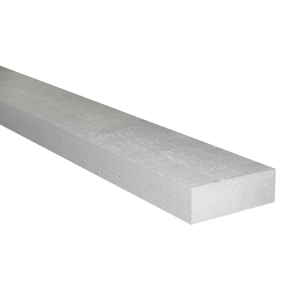Garniture planche et latte blanc Cape 2" x 4"