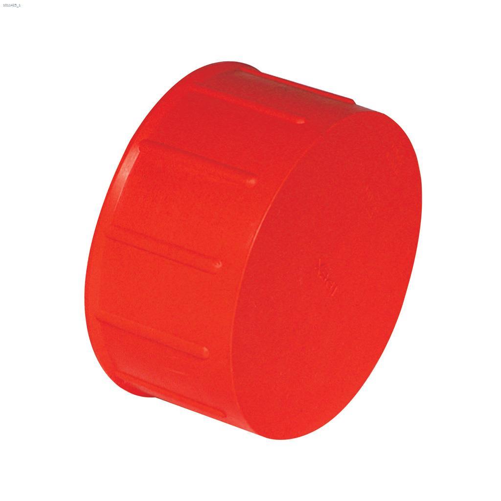 4" Hub Orange ABS Flexible Test Cap