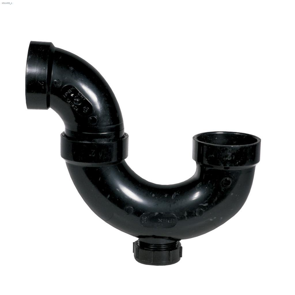 1-1/2" Hub ABS P-Trap With Cleanout