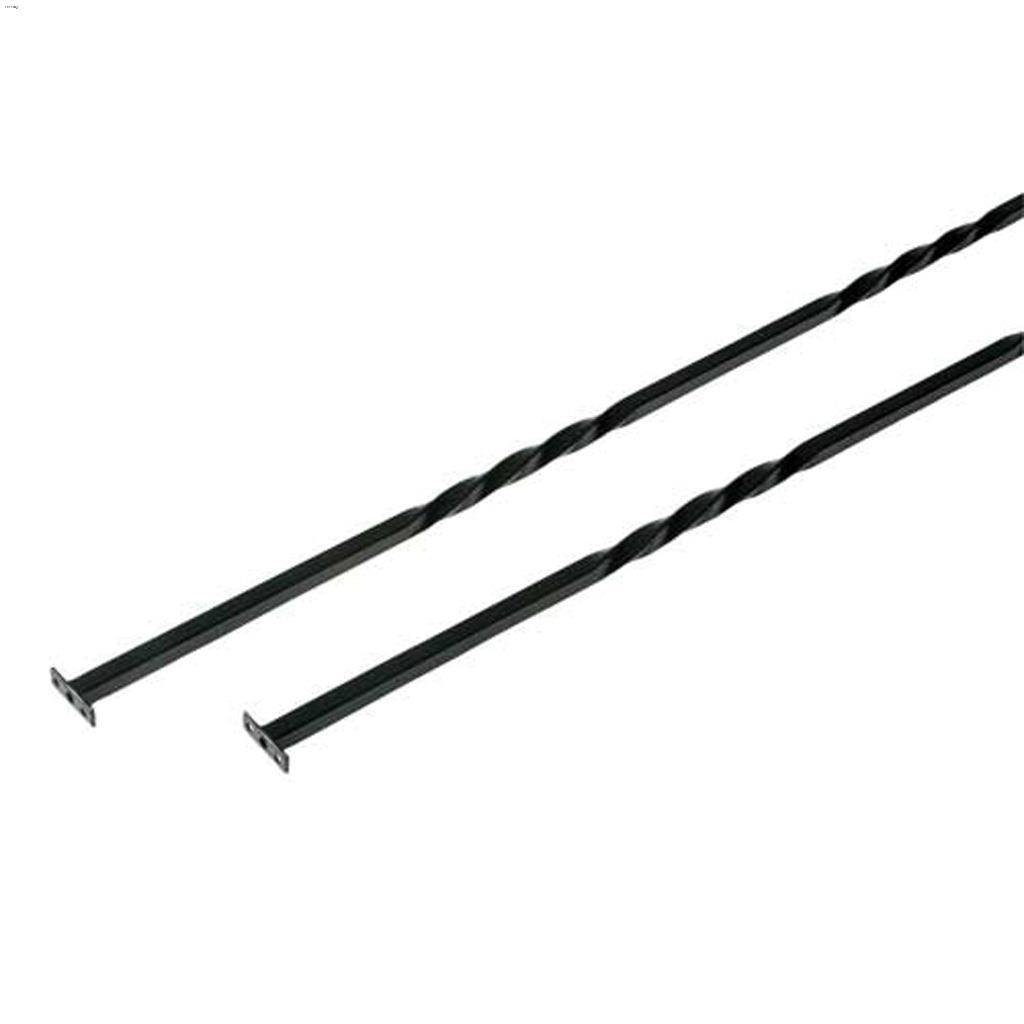 38" x 1/2" x 1/2" Hallway Spiral Baluster Set