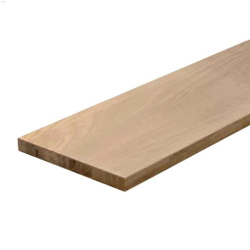 48"x3/4"x7-1/2" Contremarche réversible placage chêne/érable