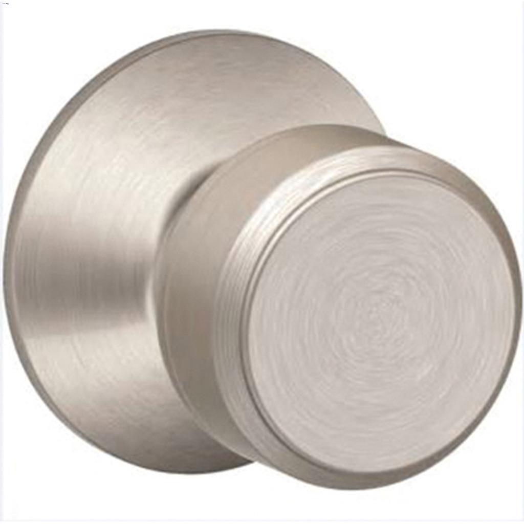 Bowery Entry Knob Satin Nickel