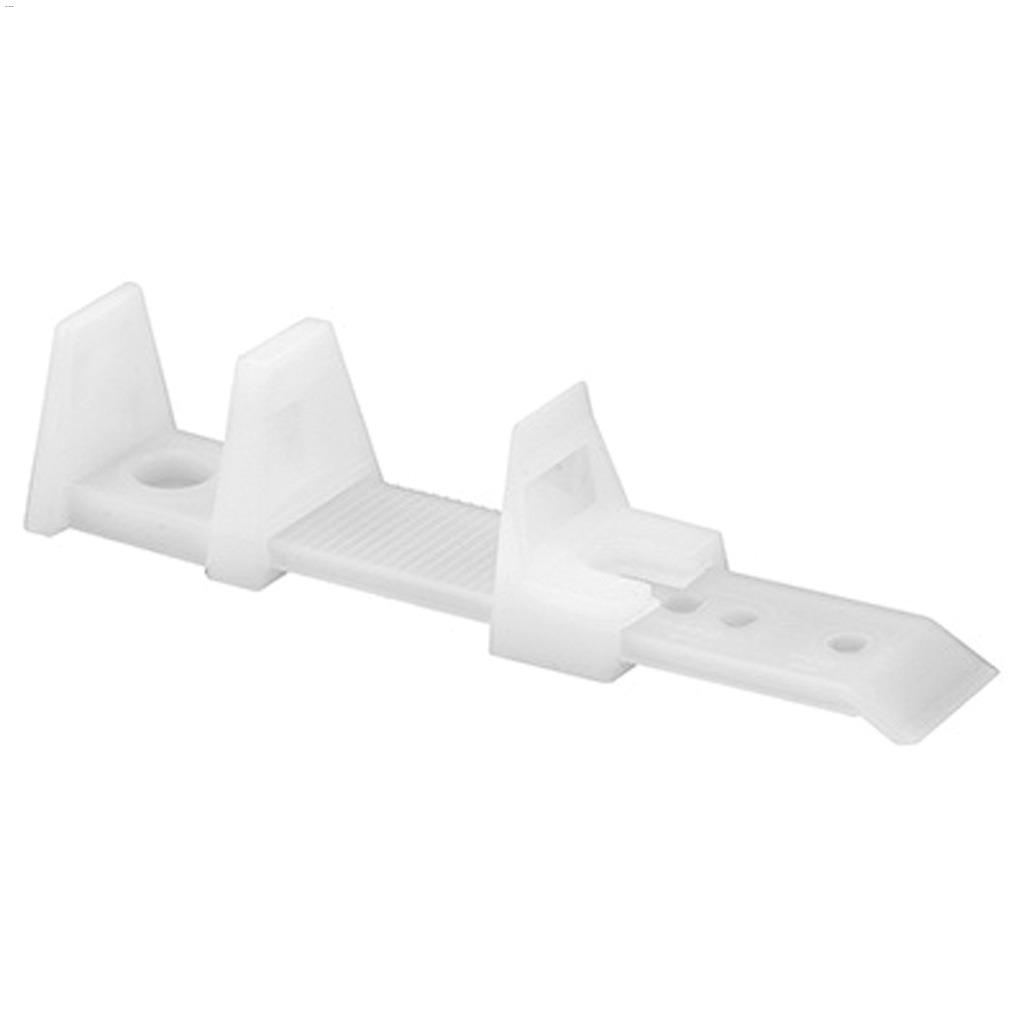 4-1/4" x 3/4" Plastic Sliding Closet Door Bottom Guide
