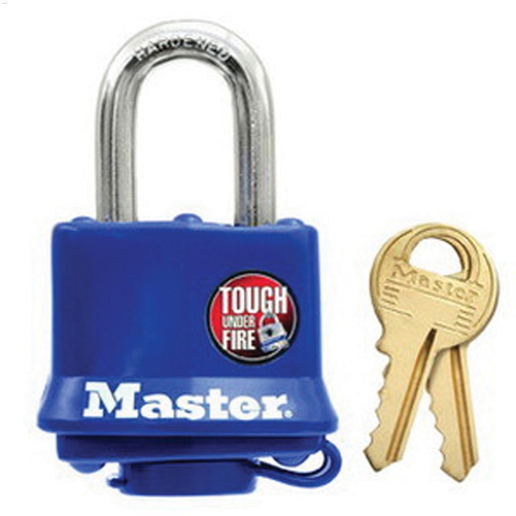 Cadenas en acier stratifié 1 9/16 po, bleu