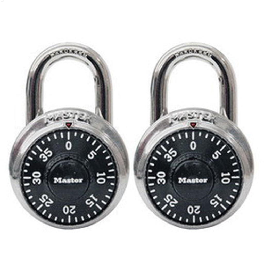 1-7/8" Combination Dial Padlock-2/Pack