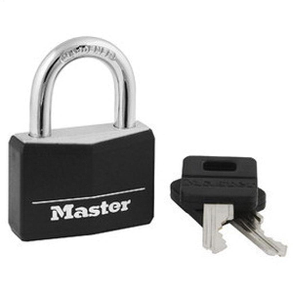 1-9/16" Black Vinyl Body Padlock