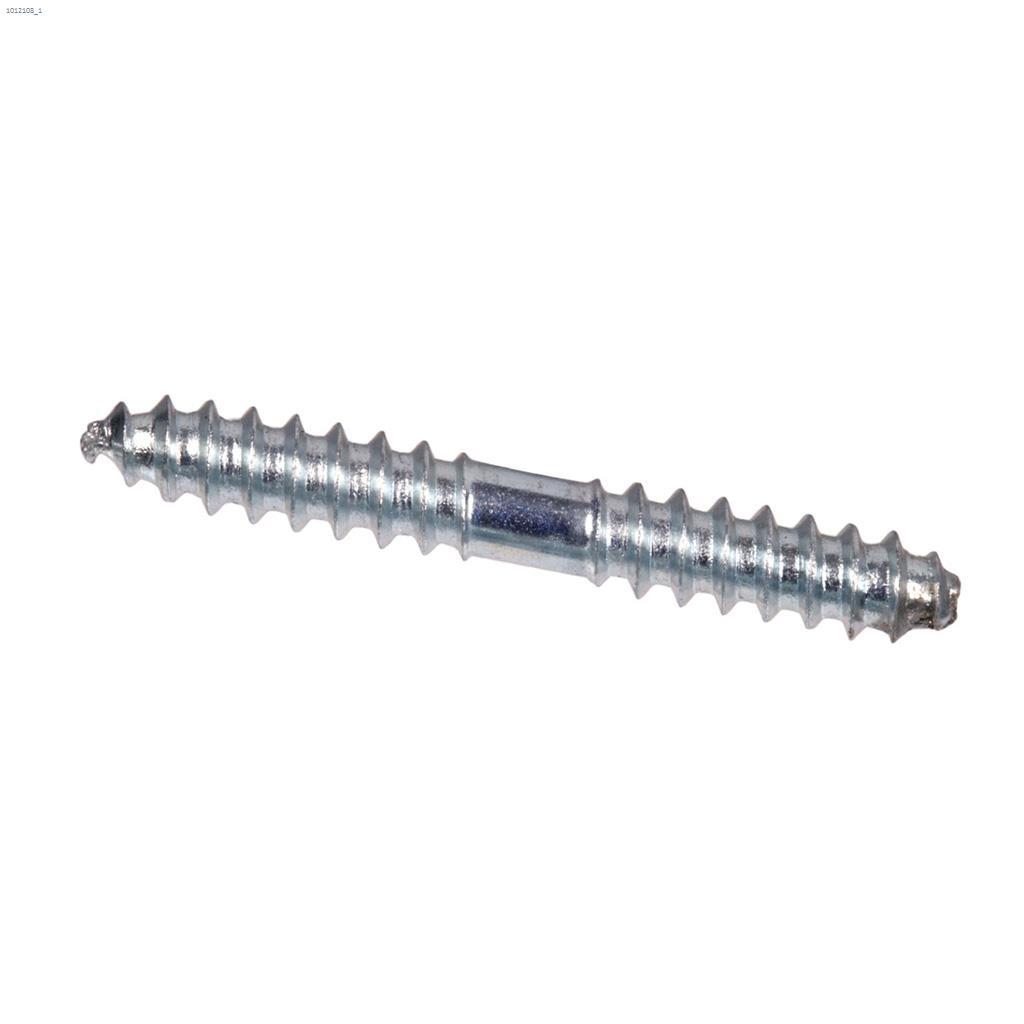 3" x 1/4" Zinc Plated Steel Dowel Screw-2/Pack