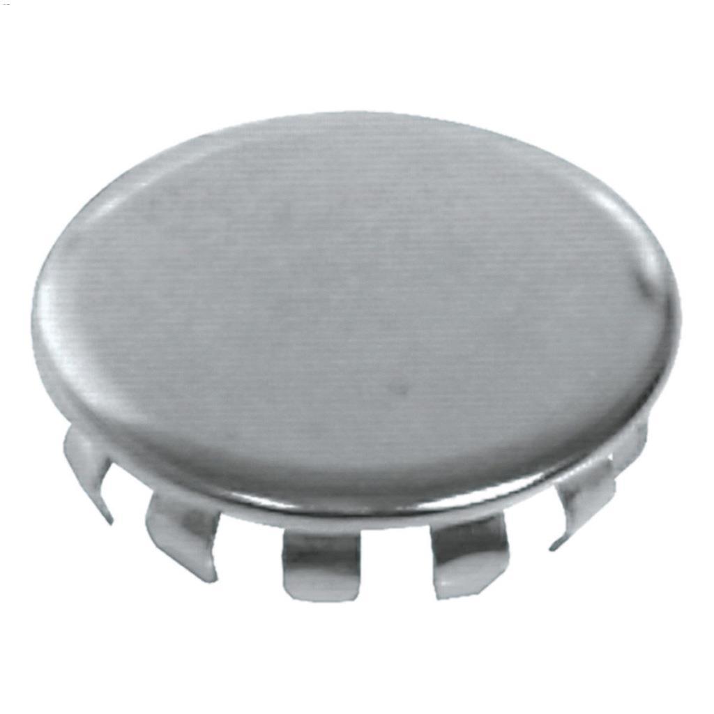 7/8" Steel Chrome Plated Hole Plug-1/Pack