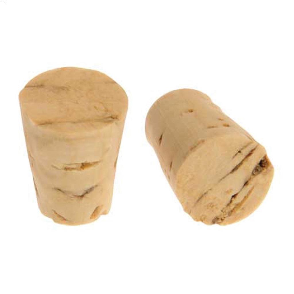 #0 x 3/8" x 9/32" Natural Small Cork-2/Pack