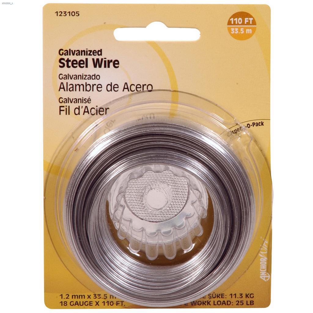 18 Gauge x 110' Galvanized Wire