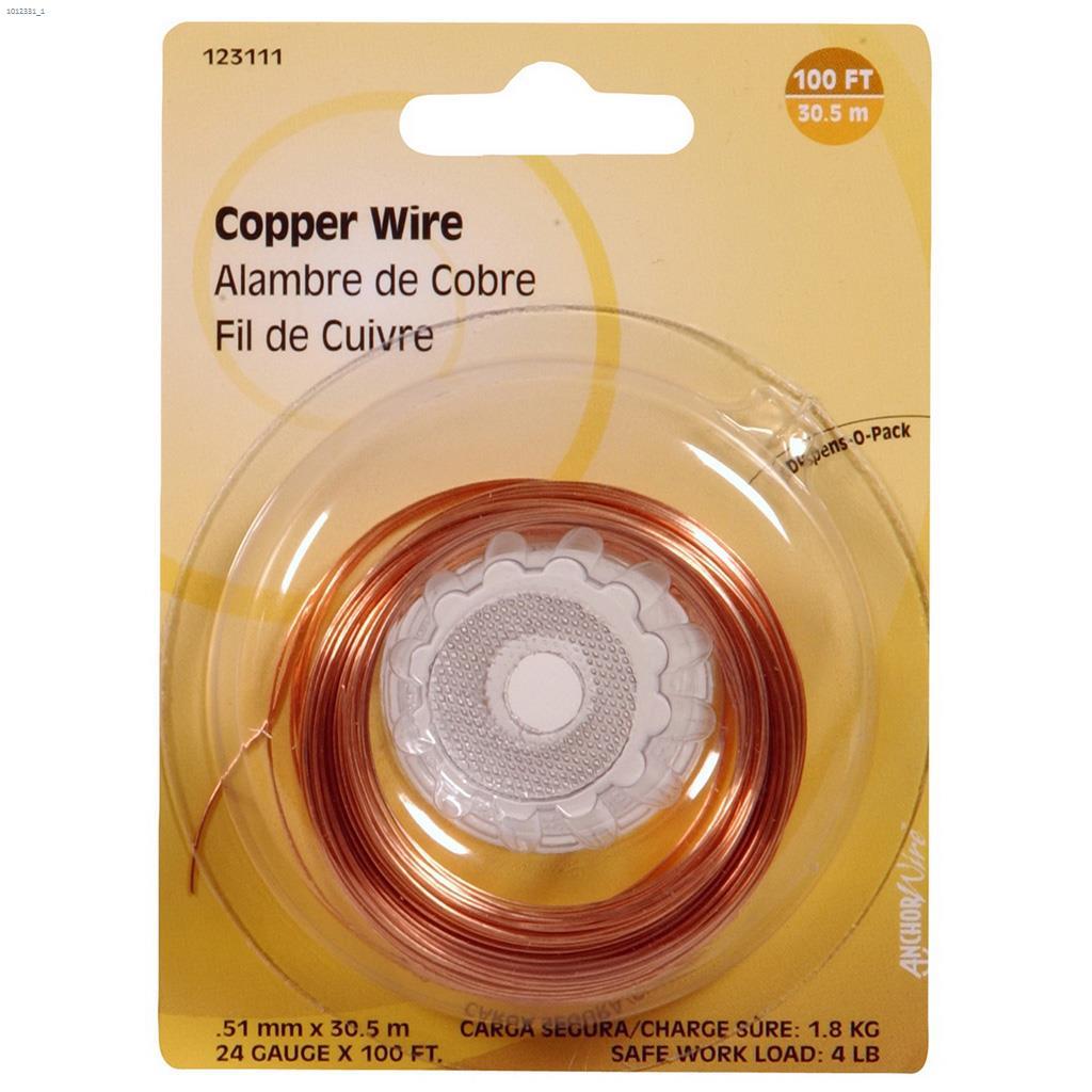 24 Gauge x 100' Copper Wire