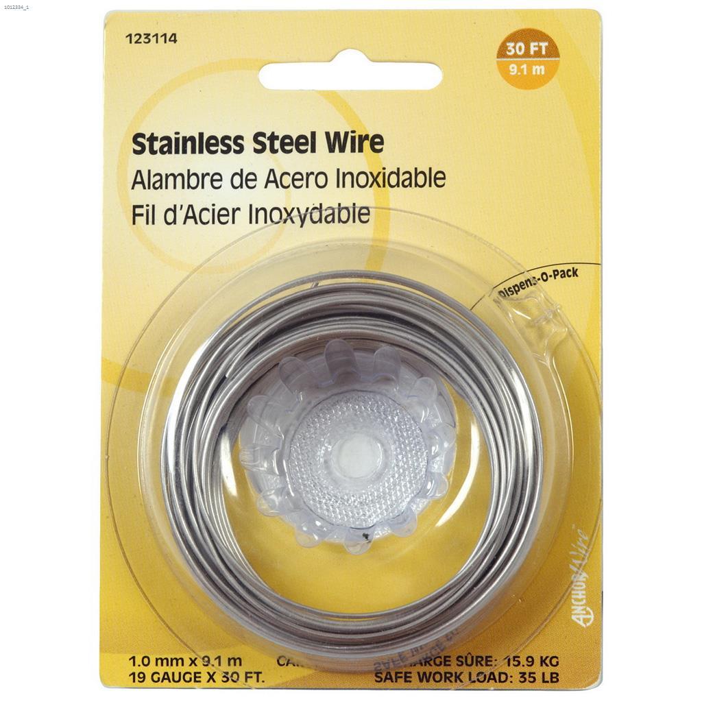18 Gauge x 30' Stainless Steel Wire