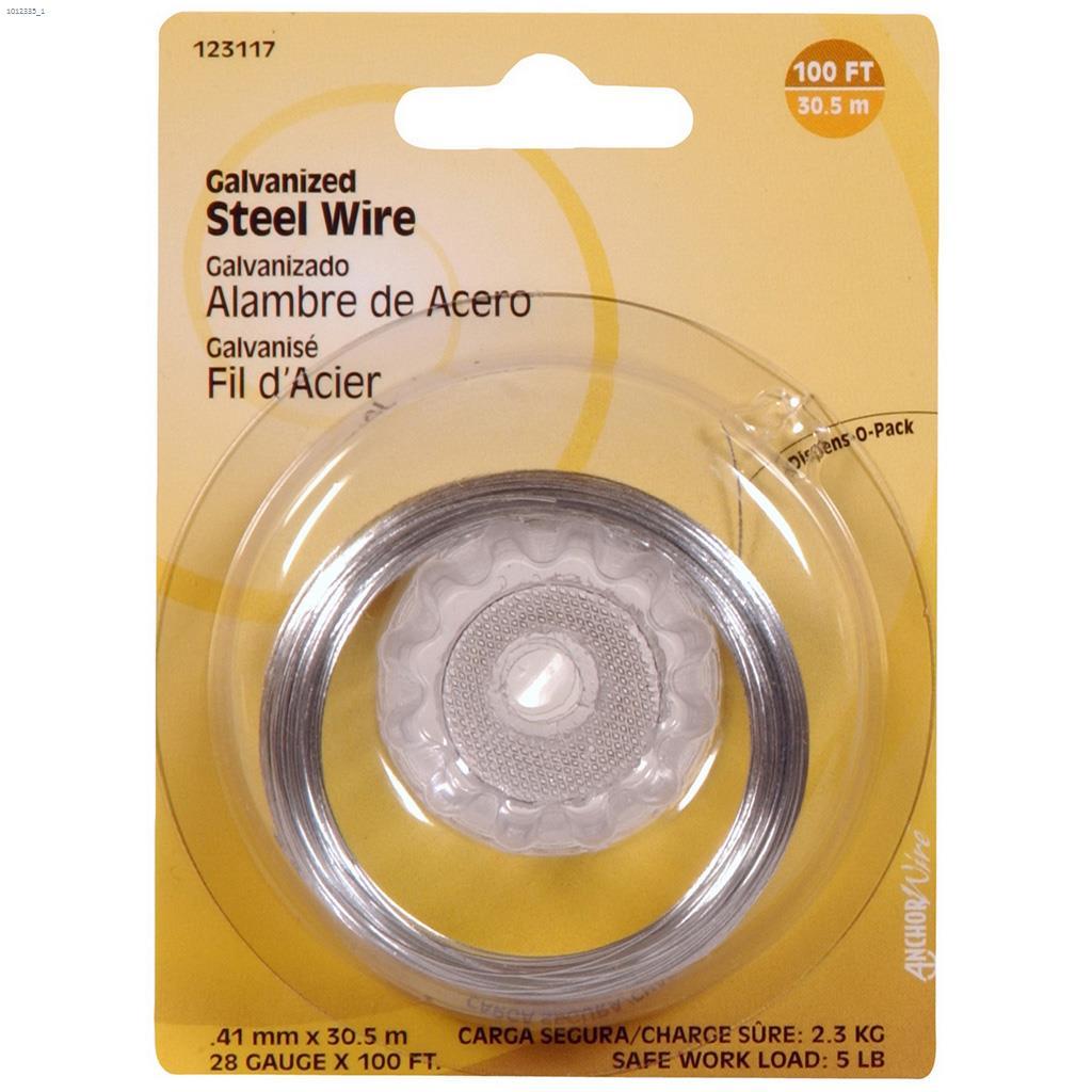 28 Gauge x 100' Galvanized Wire
