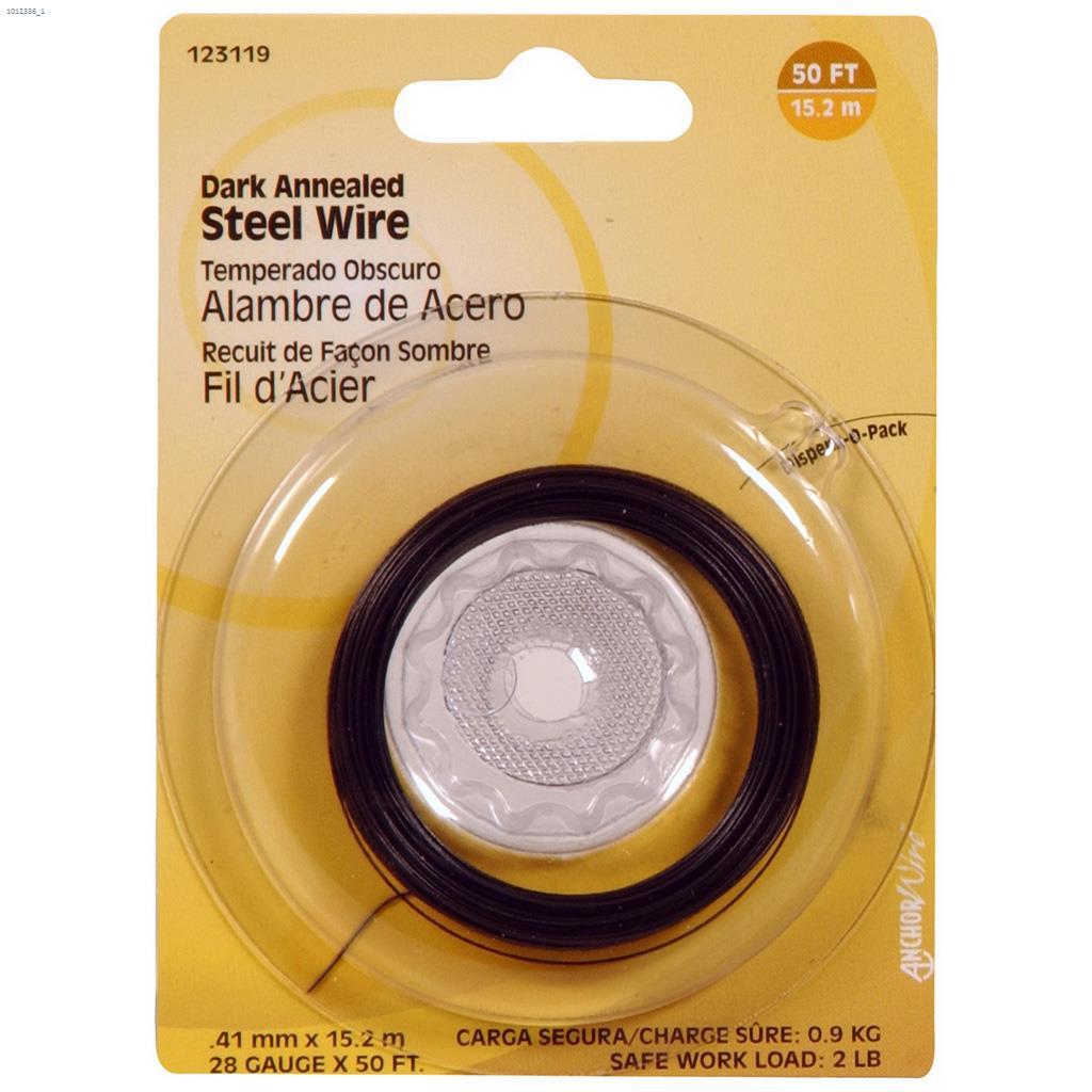 28 Gauge x 50' Dark Annealed Wire