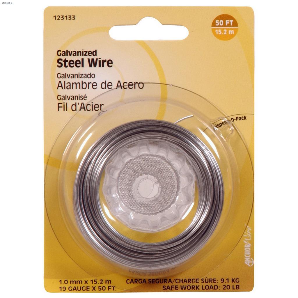 19 Gauge x 50' Galvanized Wire