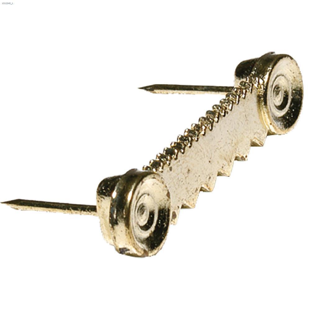 Gilt Push Pin Self-Leveling Hanger-2/Pack