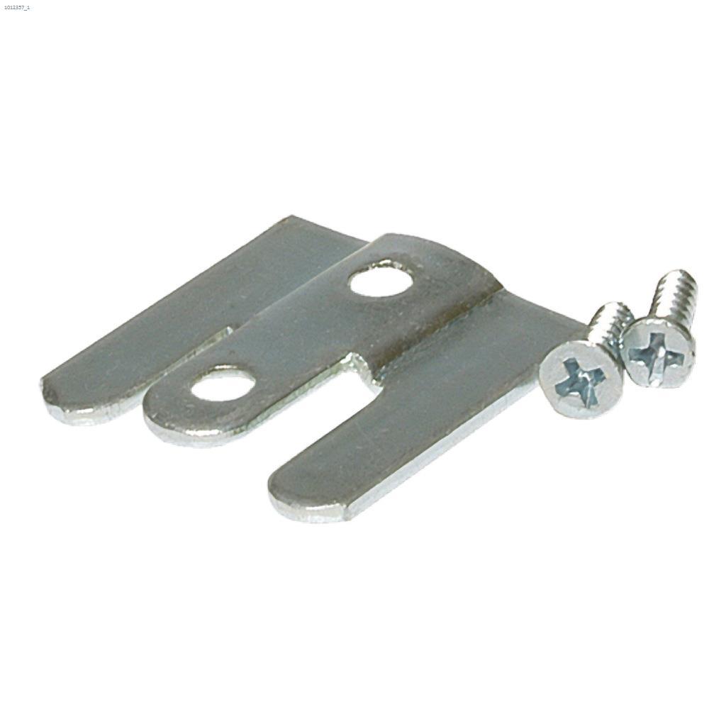 1" x 1" Zinc Flush Mount Hanger-2/Pack