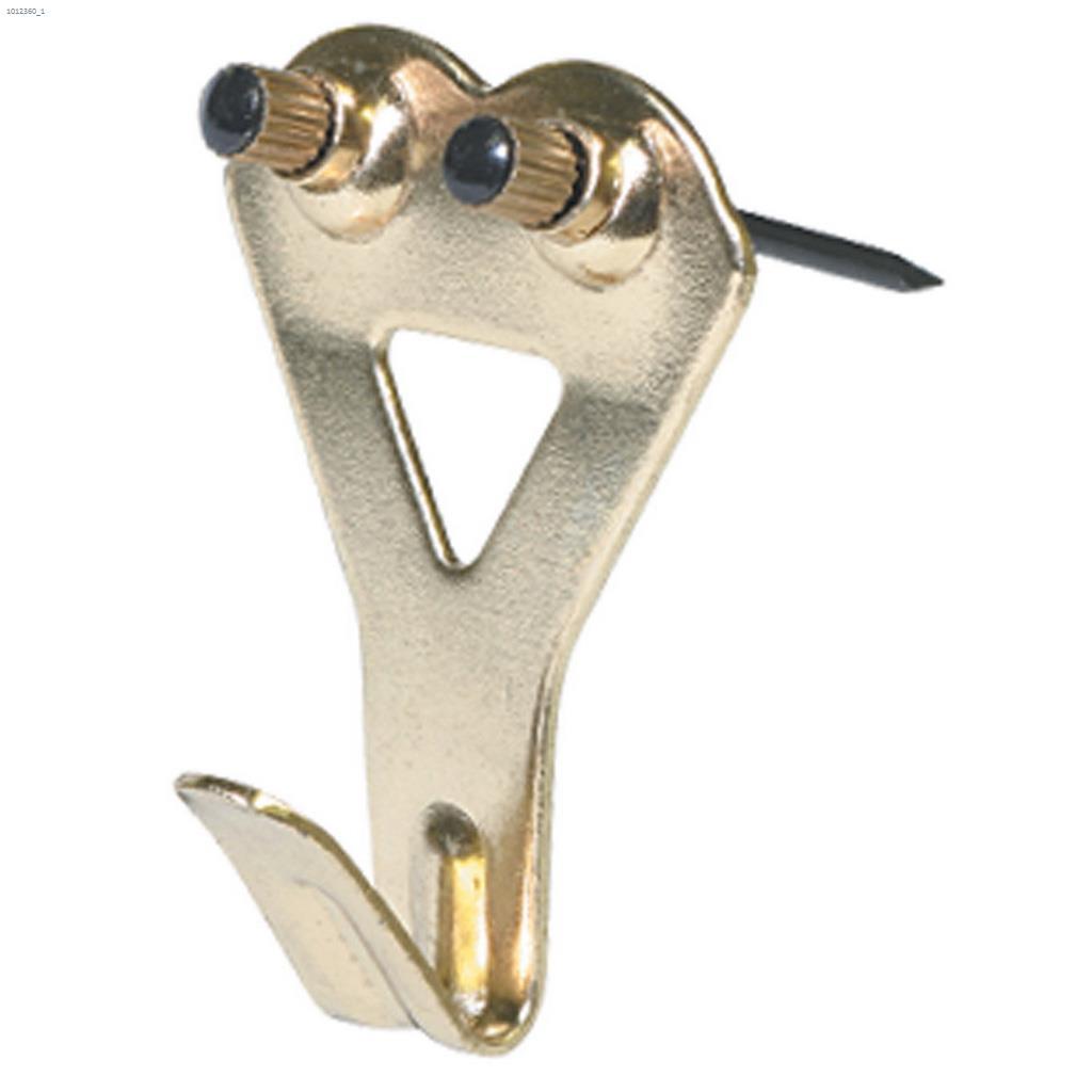 Brass Plated Two Nail Classic Hanger-2/Pack