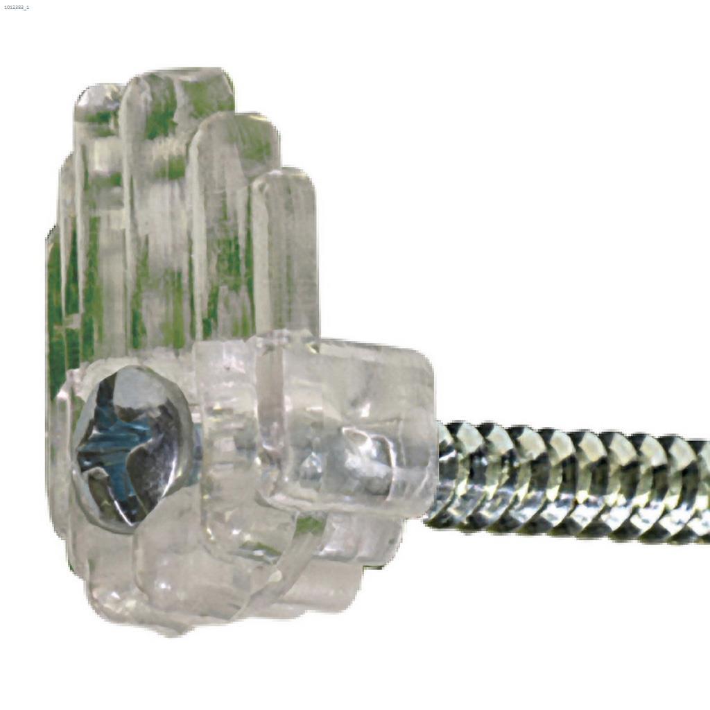Plastic Mirror Holder With Screws Set-4/Pack
