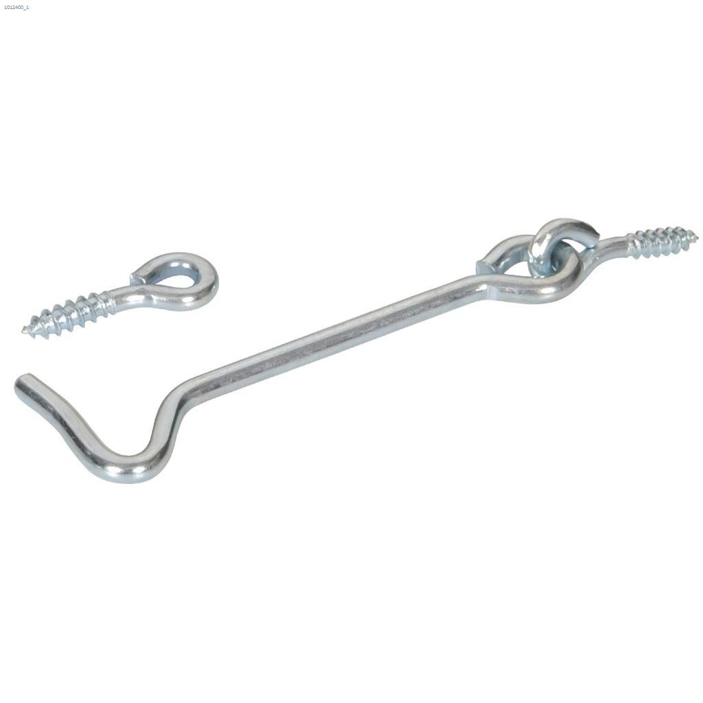 4" Zinc Plated Gate Hook & Eye-50/Pack