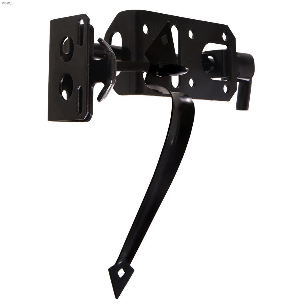Black Ornamental Thumb Latch