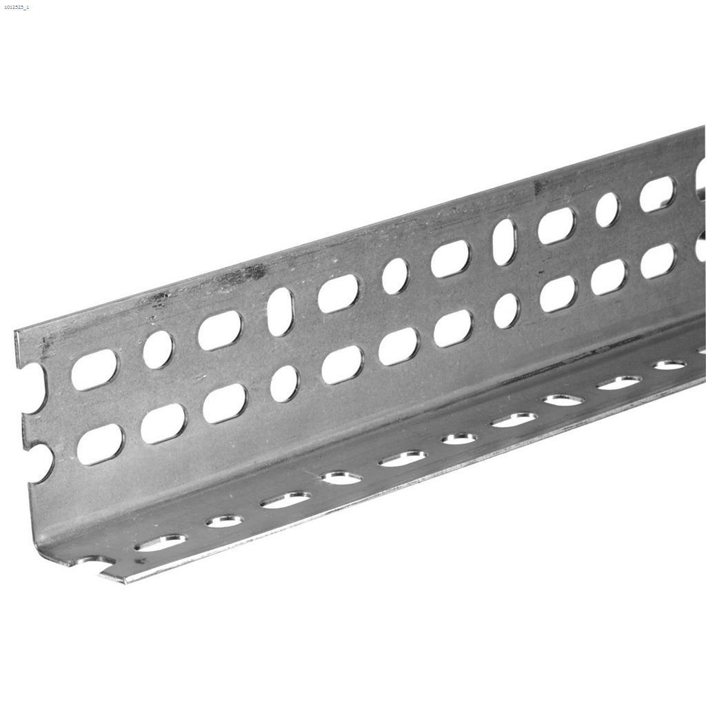 2-1/4" x 1-1/2" x 3' Carbon Steel Slotted Angle Bar