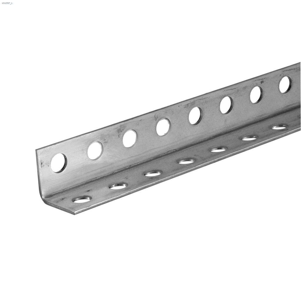 1-1/4" x 1-1/4" x 6' 12 Gauge Perforated Angle Bar