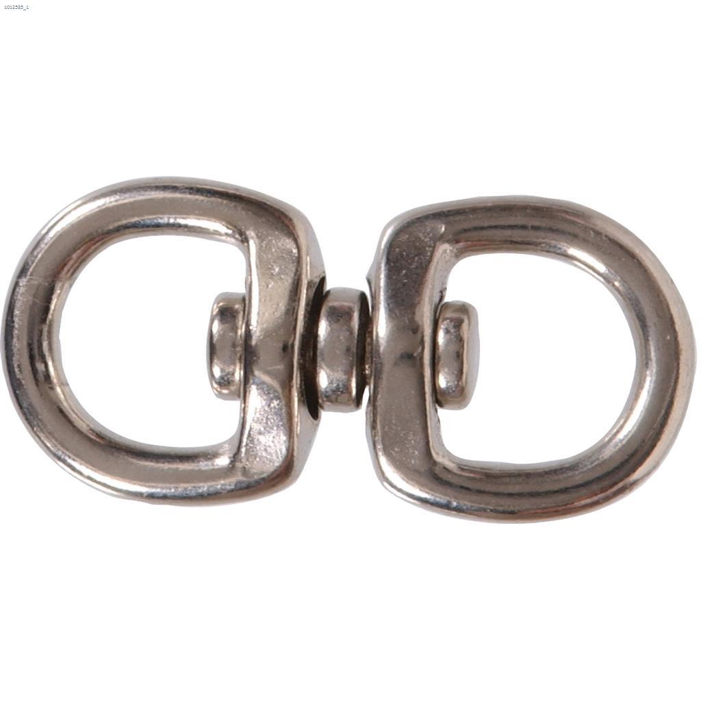 5/8" x 2-1/2" Nickel Plated Double Eye Swivel