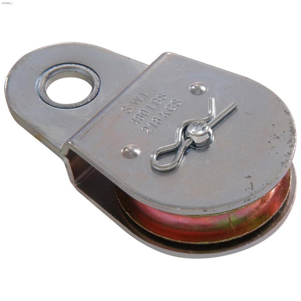 1-1/2" Sheave Single Sheave Fixed Eye Pulley