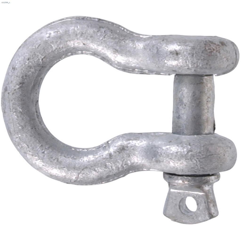1/4" Forged Galvanized Steel Anchor Shackle