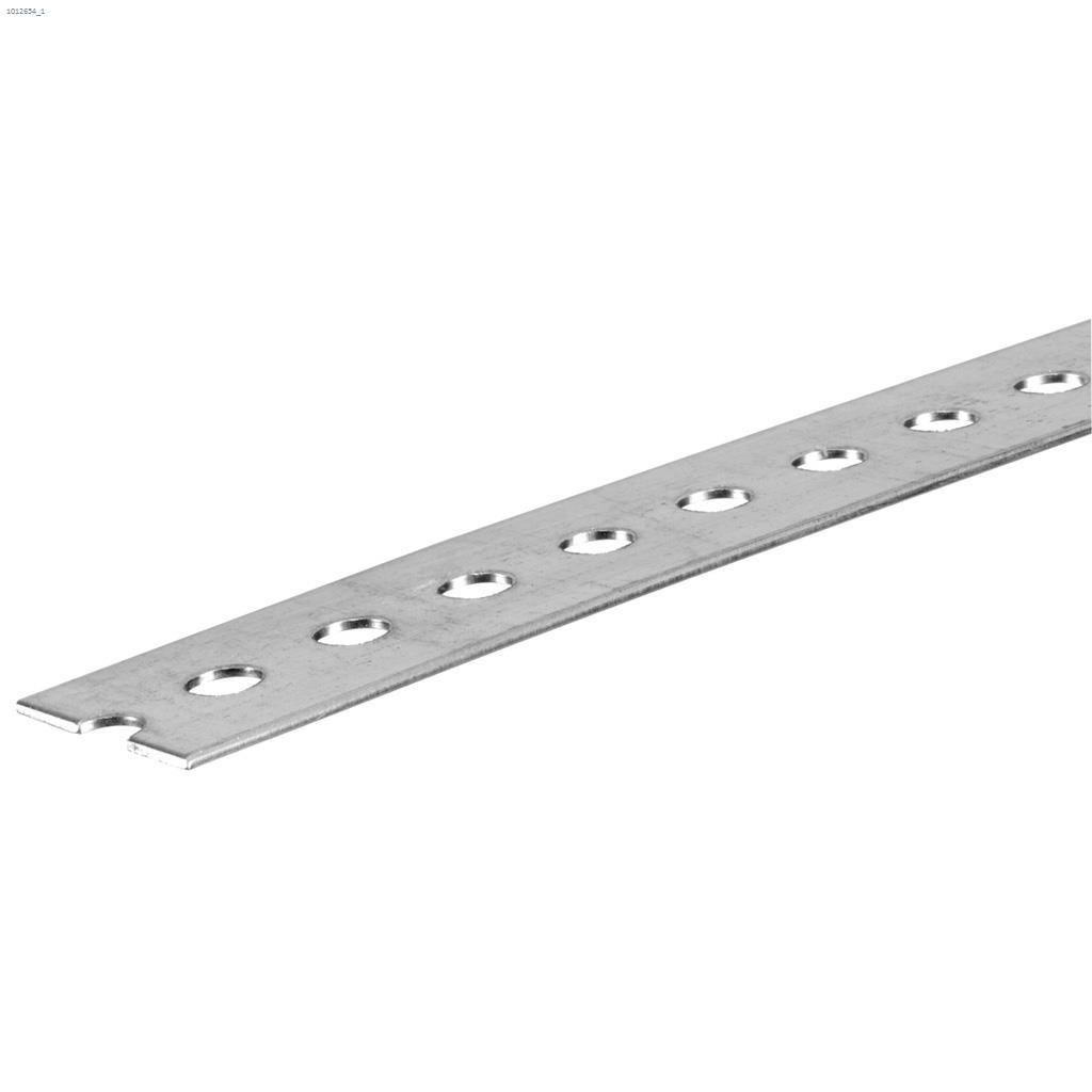 1-3/8" x 5' Low Carbon Steel Slotted Flat Bar