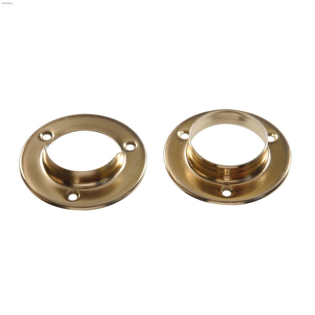 Jeu de supports pour tringle en métal