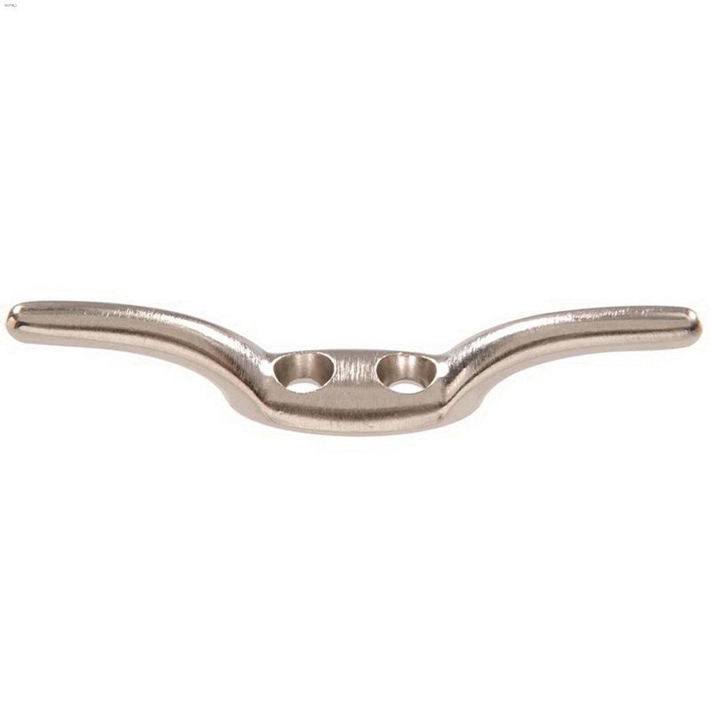 #6 Hole x 2-1/2" Satin Nickel Rope Cleat-2/Pack