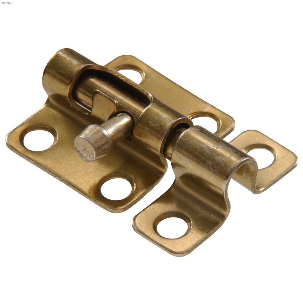 Verrou cylindrique, fini zinc et bichromate jaune