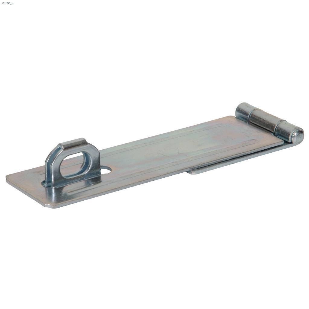 Moraillon de sécurité à agrafe fixe plaqué zinc 1-3/4"