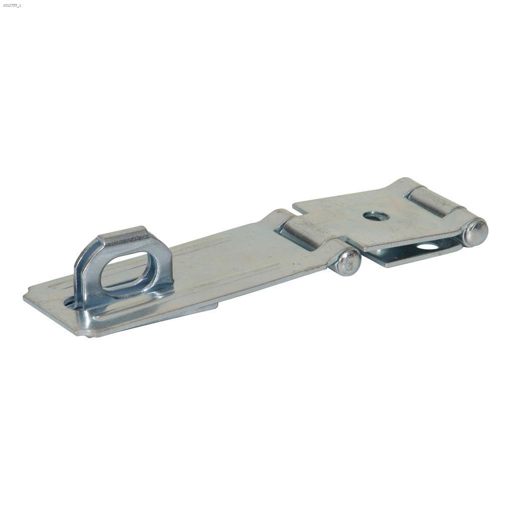 3-1/2" Zinc Plated Double Hinge Safety Hasp