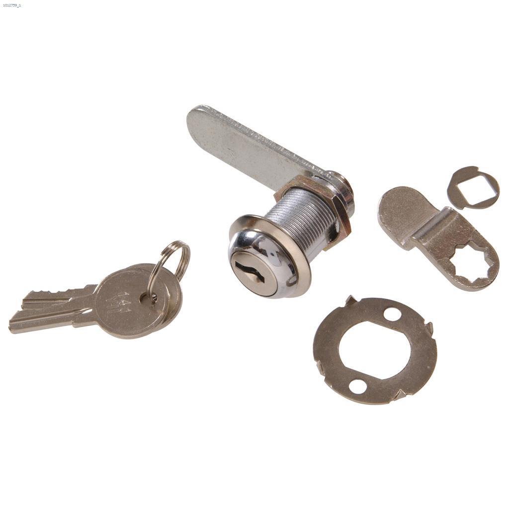 3/4" Chrome Door/Drawer Utility Lock
