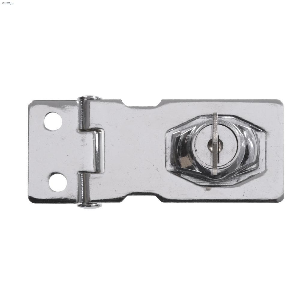 4-1/2" Chrome Keyed Alike Safety Hasp