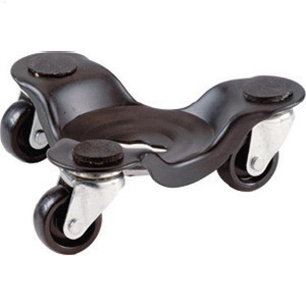 Black Polyolefin Wheels Steel Dolly Tri-Dolly Caster