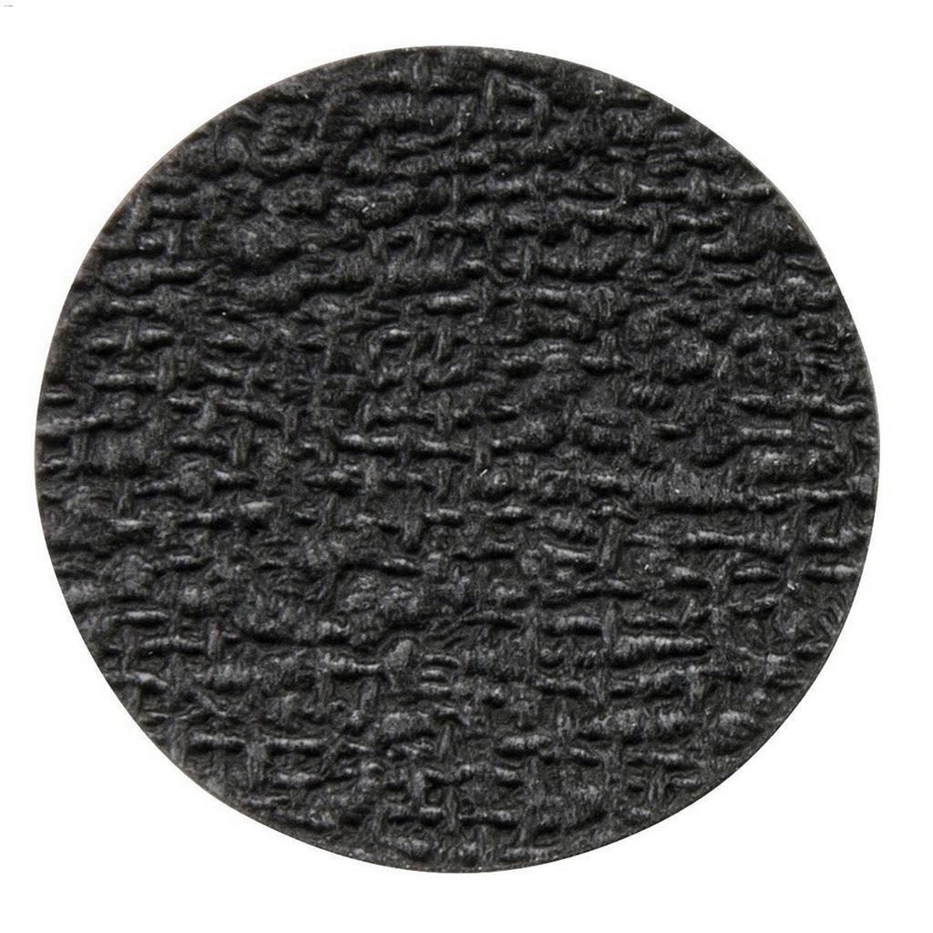 Surface Grip 1" Dia Black Round Self-Adhesive Anti-Skid Pad