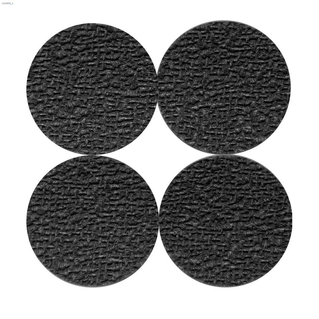 Coussin antidérapant adhésif rond noir Surface Grip® 1-1/2"