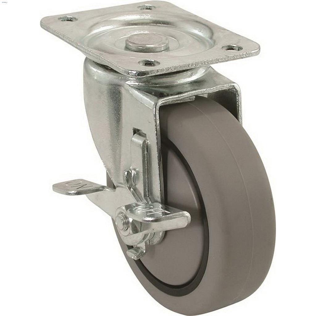 4" Dia x 5" Height Swivel Caster With Brake