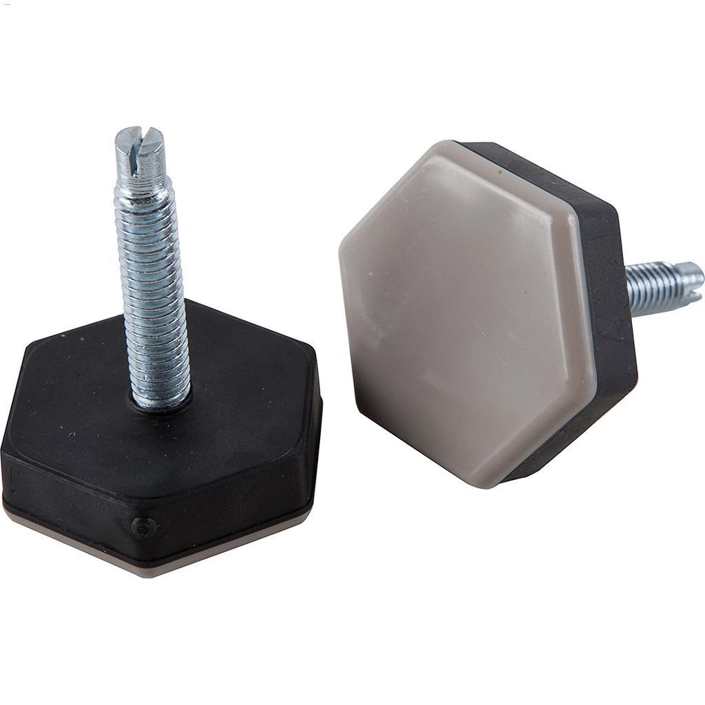 Slide Glide 1-1/2" Beige Hex Appliance Glide With Stem