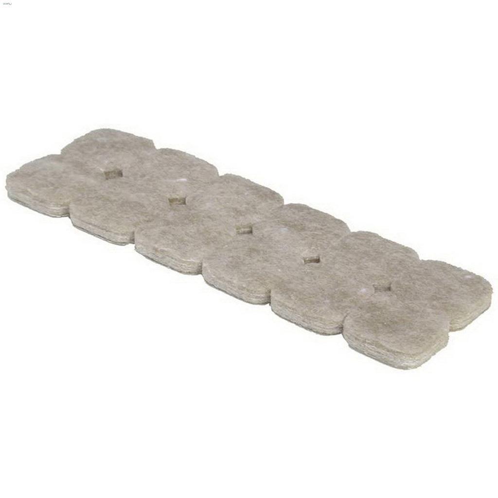 Coussin en feutre adhésif carré robuste beige Felt Gard® 1"